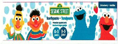 Sesame Street Toothpaste Device mark 3600231 Trademark