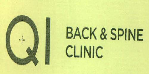 Qi Back & Spine Clinic Device mark 3489825 Trademark