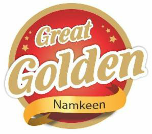 Great Golden Namkeen (label) Device mark 3491973 Trademark