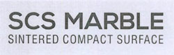 Scs Marble With Word Sintered Compact Surface Device mark 3526959 Trademark