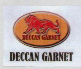 Deccan Garnet Device mark 3546529 Trademark