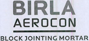 Birla Aerocon Block Jointing Mortar Device mark 3563340 Trademark