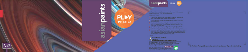 Asian Paints Royale Play Infinitex Device mark 3569040 Trademark