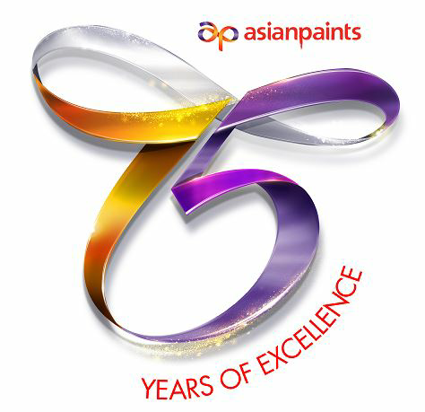 Asian Paints 75 Years Of Excellence Device mark 3575644 Trademark