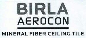 Birla Aerocon Mineral Fiber Ceiling Tile Device mark 3587976 Trademark