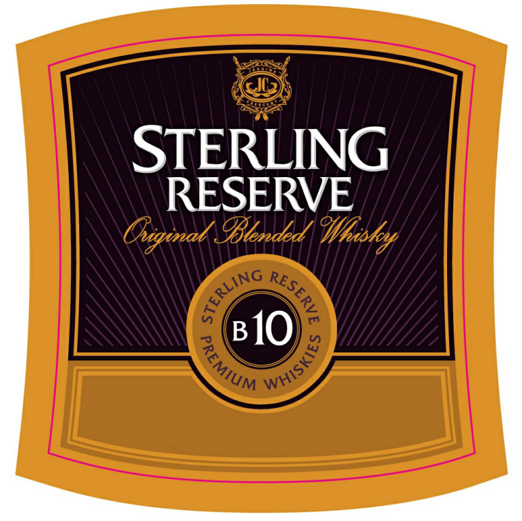 Sterling Reserve B10 Device mark 3577572 Trademark