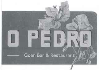 O Pedro Goan Bar & Restaurant Device mark 3598452 Trademark