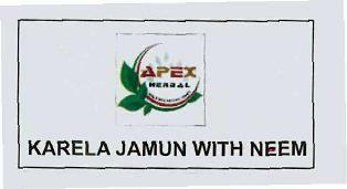 Apex Herbal Karela Jamun With Neem Device mark 3600980 Trademark