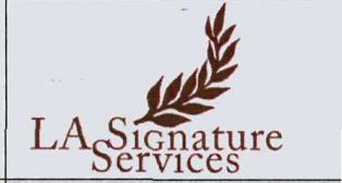La Signature Services Device mark 3613221 Trademark
