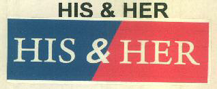 His & Her Device mark 3631816 Trademark