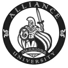 Alliance Warriors University With Logo Of Warrior Device mark 3629430 Trademark