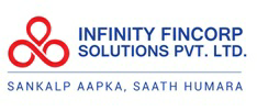 Infinity Fincorp Solutions Pvt.ltd. With Logo Alongwith Tagline (label) Device mark 3637802 Trademark