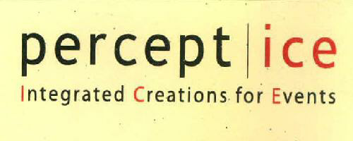 Percept | Ice Integrated Creations For Events Device mark 3630106 Trademark