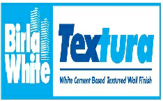 Birla White- Textura- White Cement Based Textured Wall Finish Device mark 3658033 Trademark