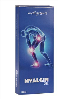 Medigreen's Myalgin Oil Device mark 3633065 Trademark