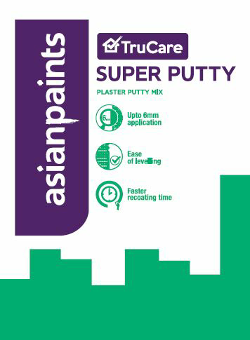 Asian Paints Trucare Super Putty Device mark 3641416 Trademark