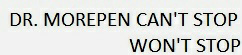 Dr. Morepen Can't Stop Won't Stop Device mark 3669824 Trademark