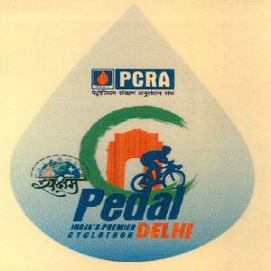 Pcra Pedal Premier Cyclothon Delhi Device mark 3680730 Trademark