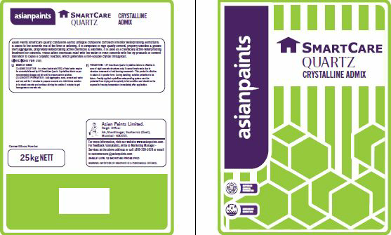 Asian Paints Smartcare Quartz Crystalline Admix Device mark 3680412 Trademark