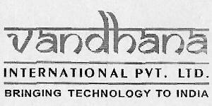 Vandhana International Pvt. Ltd. Bringing Technology To India Device mark 3693568 Trademark