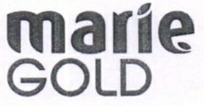 Marie Gold (label) Device mark 3682513 Trademark