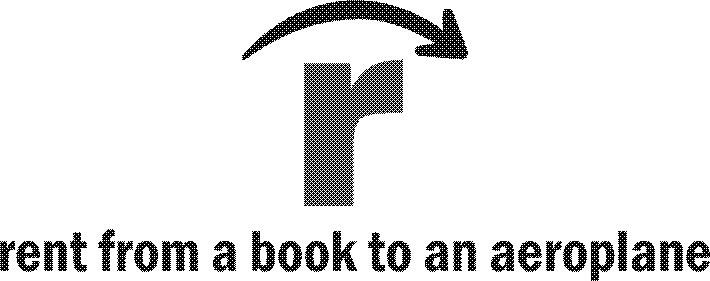 Device Of "r" With Rent From Book To An Aeroplane Device mark 3717244 Trademark