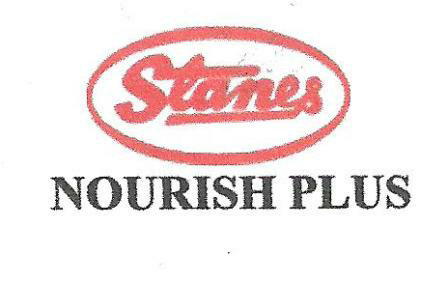 Stanes Nourish Plus (label) Device mark 3673126 Trademark