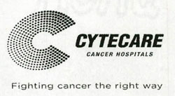 Cytecare Cancer Hospitals With C Logo Device mark 3674769 Trademark