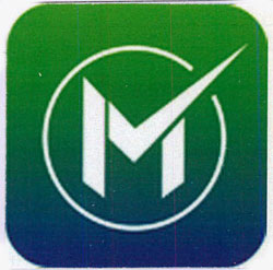 M With Device Of Right Symbol Device mark 3733478 Trademark