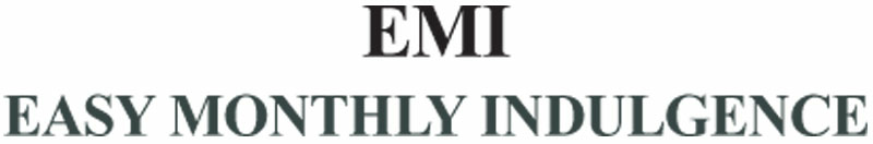 Emi Easy Monthly Indulgence Device mark 3666413 Trademark