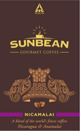 Sunbean Gourmet Coffee Nicamalai Device mark 3709855 Trademark