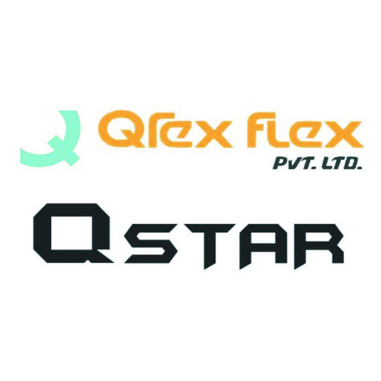 Qrex Flex Pvt.ltd, Q Star With Device Device mark 3701398 Trademark