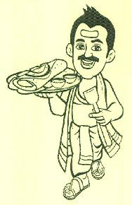 Device Of Man Serving Food Device mark 3724594 Trademark