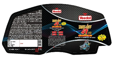 Veedol Take-off 4t Hd Device mark 3768384 Trademark