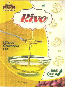Rivo Filtered Groundnut Oil Device mark 3789716 Trademark