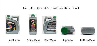Device Of Container (three Dimensional Mark) Device mark 3771084 Trademark