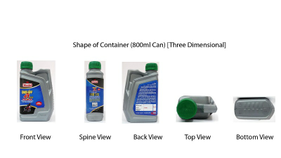 Device Of Container (three Dimensional Mark) Device mark 3770809 Trademark