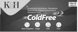 K&h Coldfree (label) Device mark 3794626 Trademark