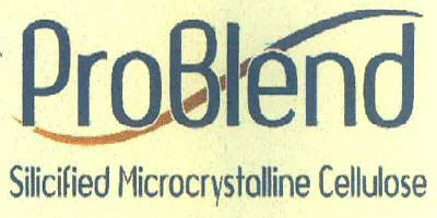 Problend Silicified Microcrystalline Cellulose Device mark 3795910 Trademark