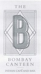 The B Bombay Canteen Indian Cafe And Bar Device mark 3796035 Trademark