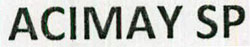 Acimay Sp Device mark 3797218 Trademark