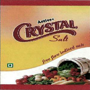 Active + Crystal Salt Device mark 3798806 Trademark