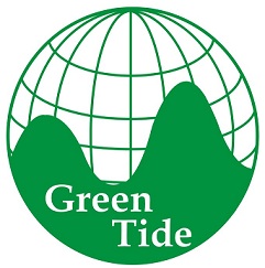 Device Of Globe With Greentide Device mark 3816389 Trademark