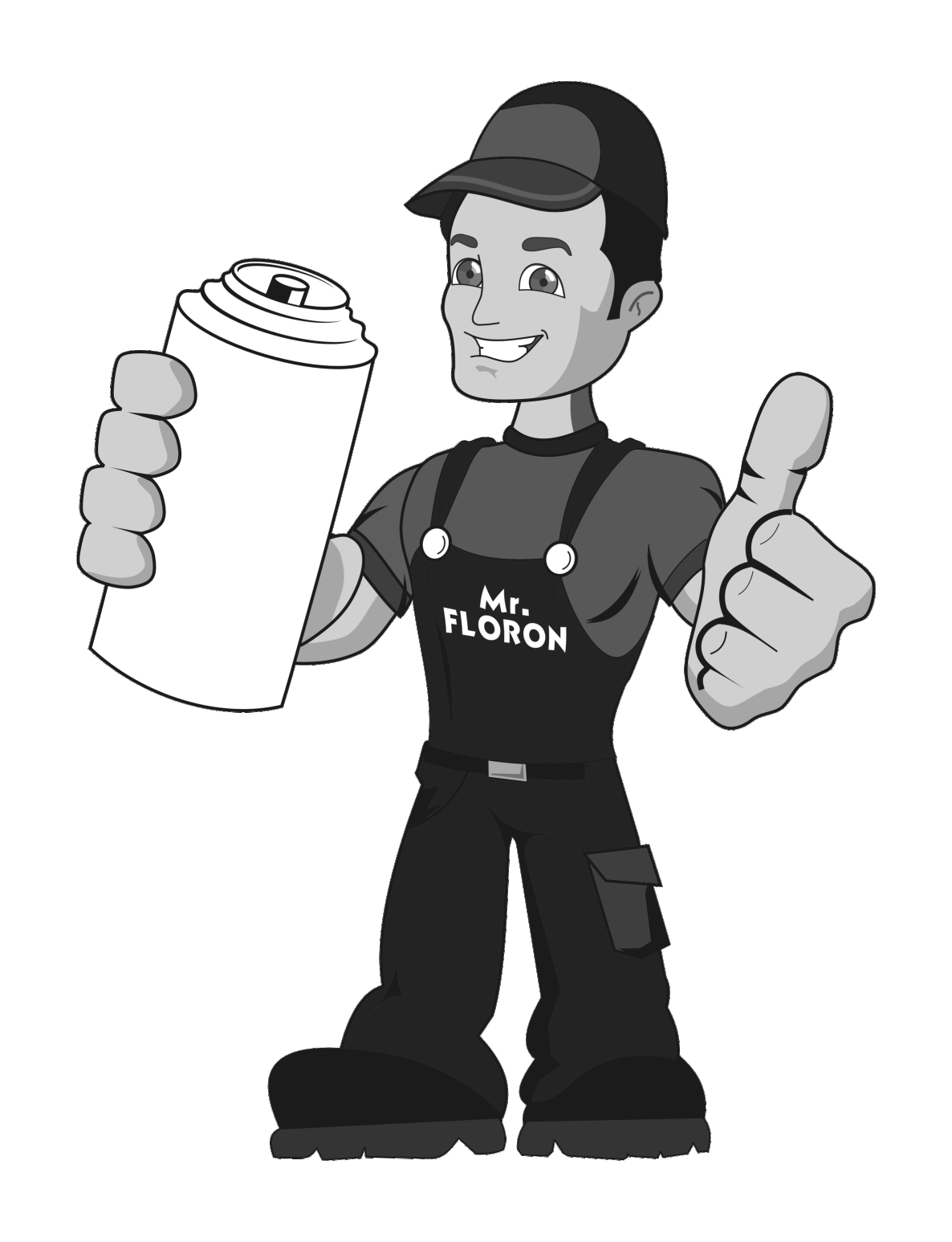 Mr. Floron & Man Device Device mark 3816500 Trademark