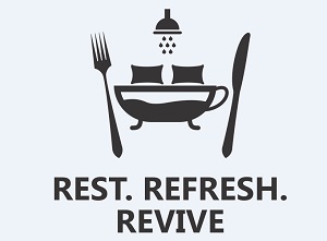 Rest.refresh.revive (logo And Device) Device mark 3817644 Trademark