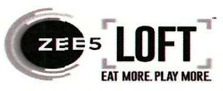 Zee5 [loft] Eat More. Play More. Device mark 3818381 Trademark