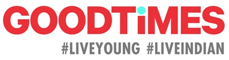 Goodtimes (logo) With Tagline #liveyoung #liveindian Device mark 3815296 Trademark