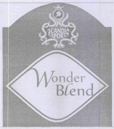 Wonder Blend, Scandia Exports Device mark 3821765 Trademark