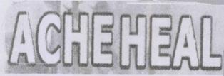 Acheheal Device mark 3827187 Trademark