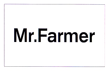 Mr.farmer Device mark 3828609 Trademark